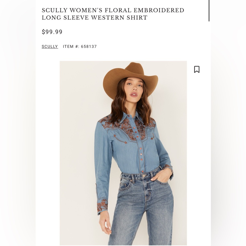 Women’s western shirt